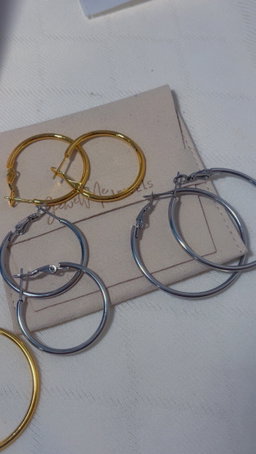 Hoop Earrings (Gold&Silver)