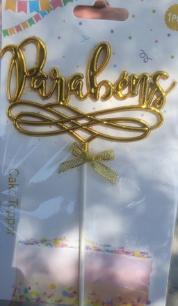 Cake Topper Party Time 3D
