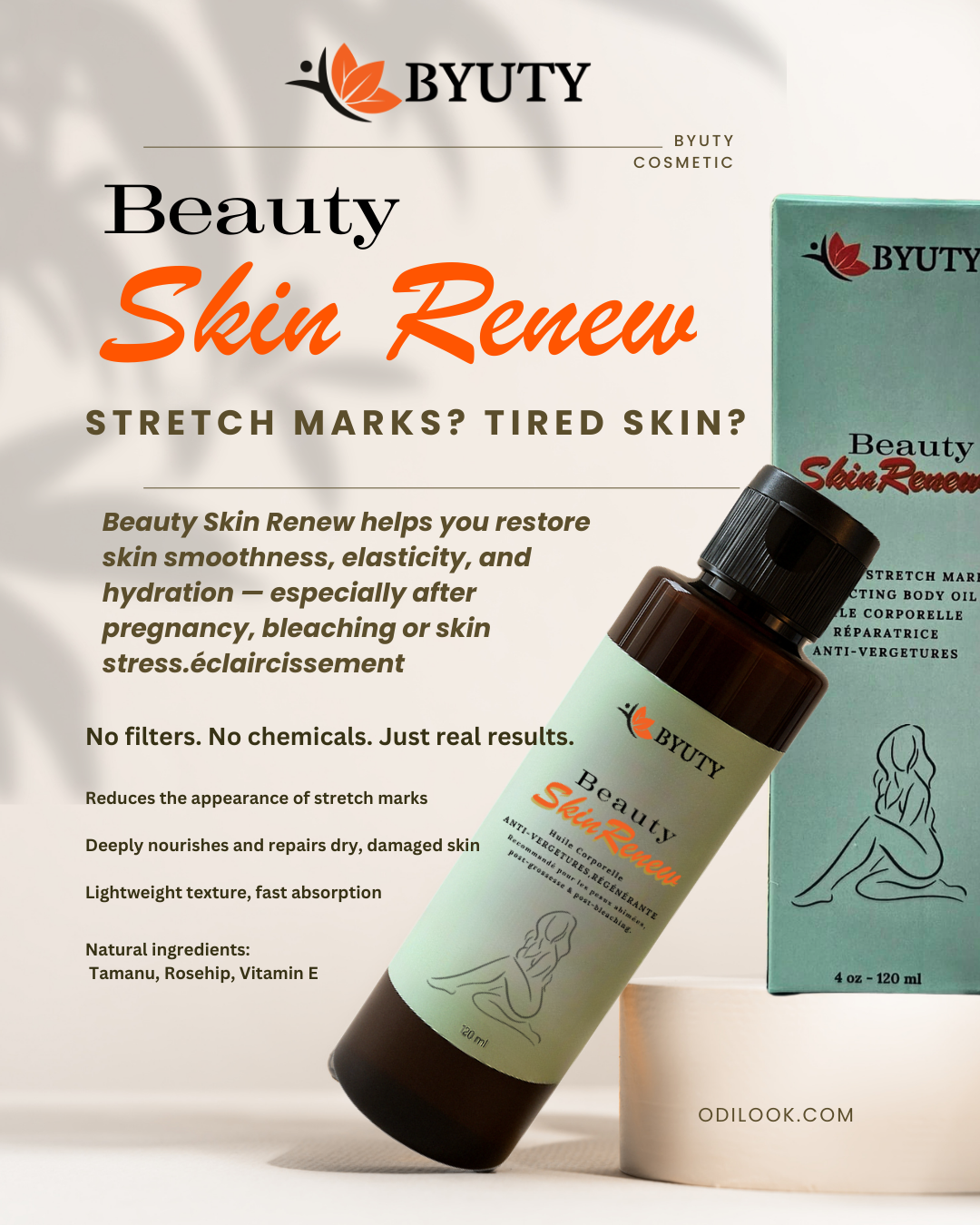 SKIN RENEW BODY OIL 120ml