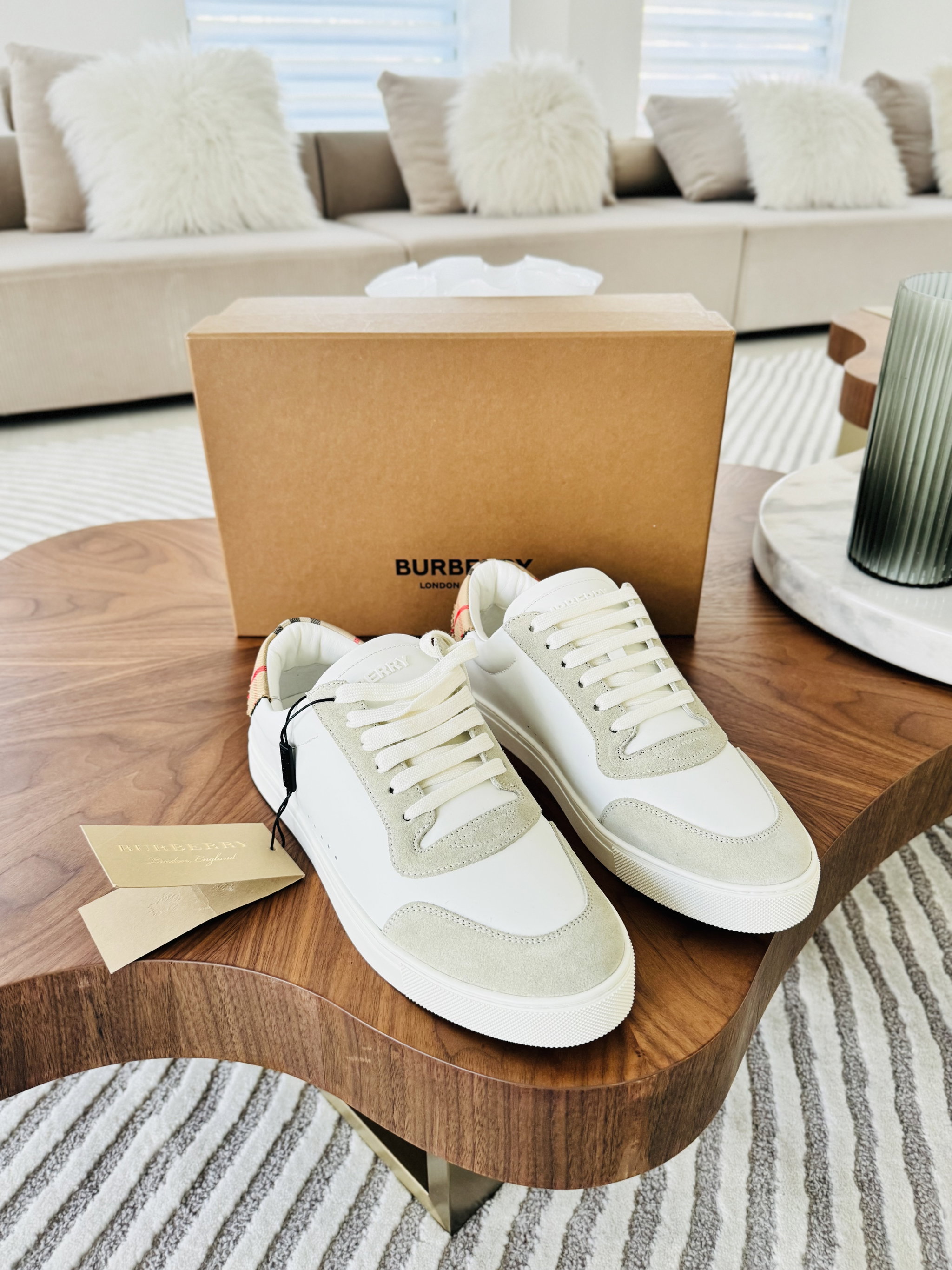 -50%‼️ / Sapatilhas Burberry clássicas _2