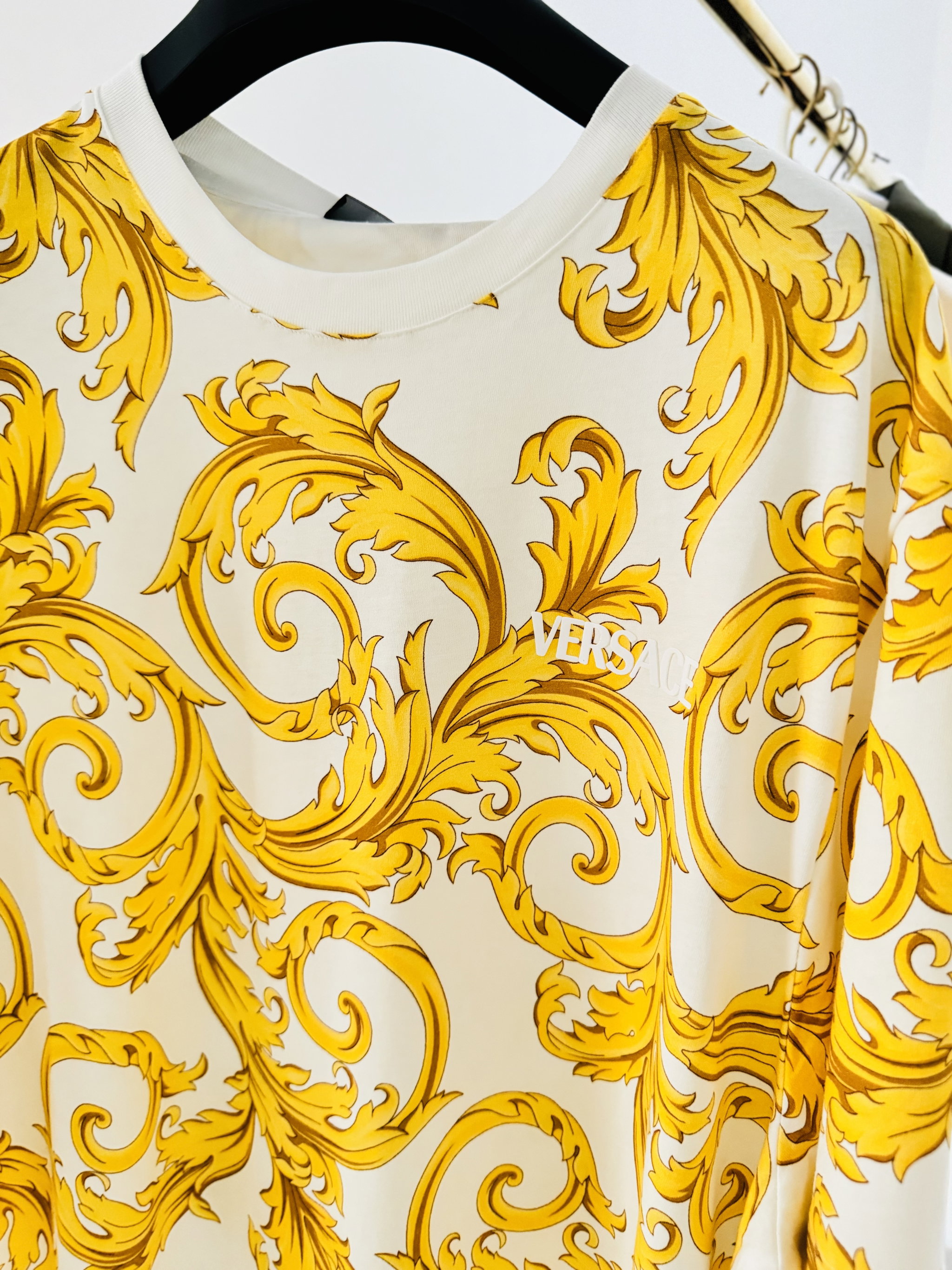 T shirt Versace barroco unissexo _1