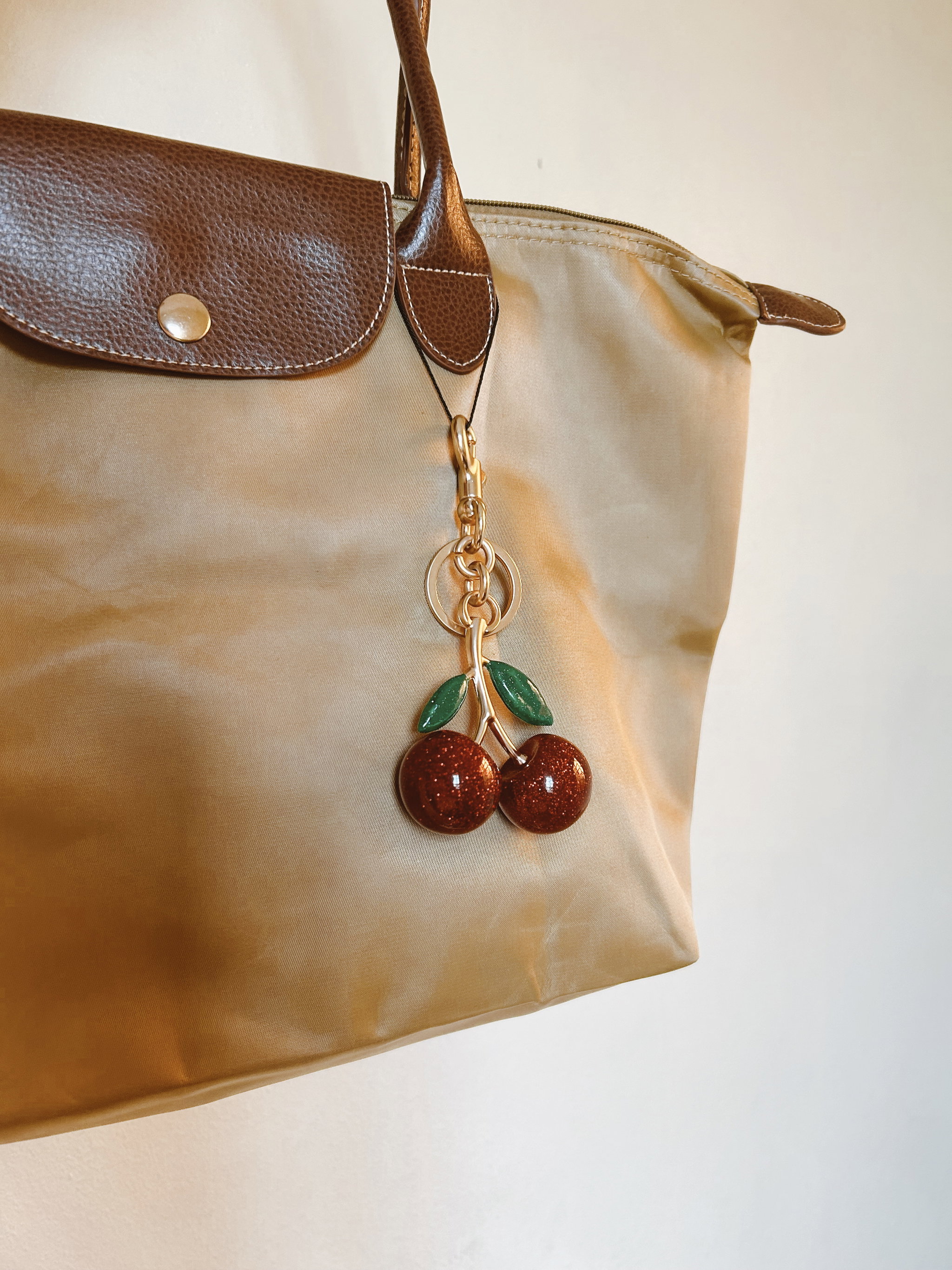 Cherry bag charm _0