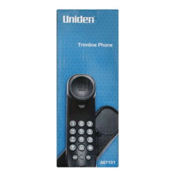 UNIDEN TELEPHONE FIXE MURALE AS7101