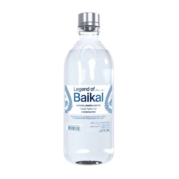 Legend of Baikal Carbonated Water Glass 500ml