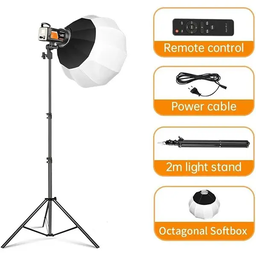 Kit d'éclairage vidéo Plokama PK-400s pour la photographie