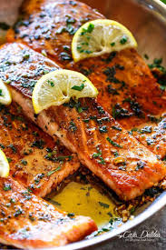 Pan seared salmon