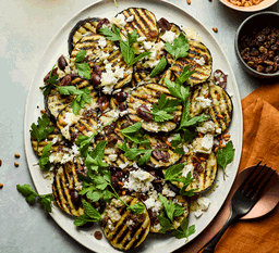 Smoky Eggplant & Feta Bowl