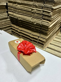 CATERING PLATTER BOXES - MINI ( Top 10” x 4”  Base 8” x 4”  Height 2.5”) BROWN WITHOUT WINDOW  
