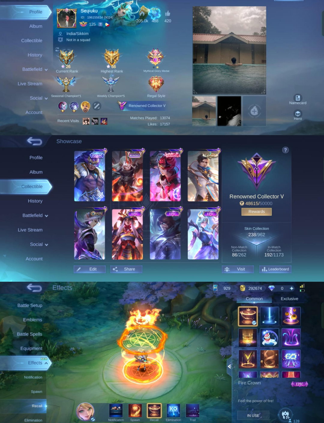 [MAX HERO + EMBLEM] 238 Skins