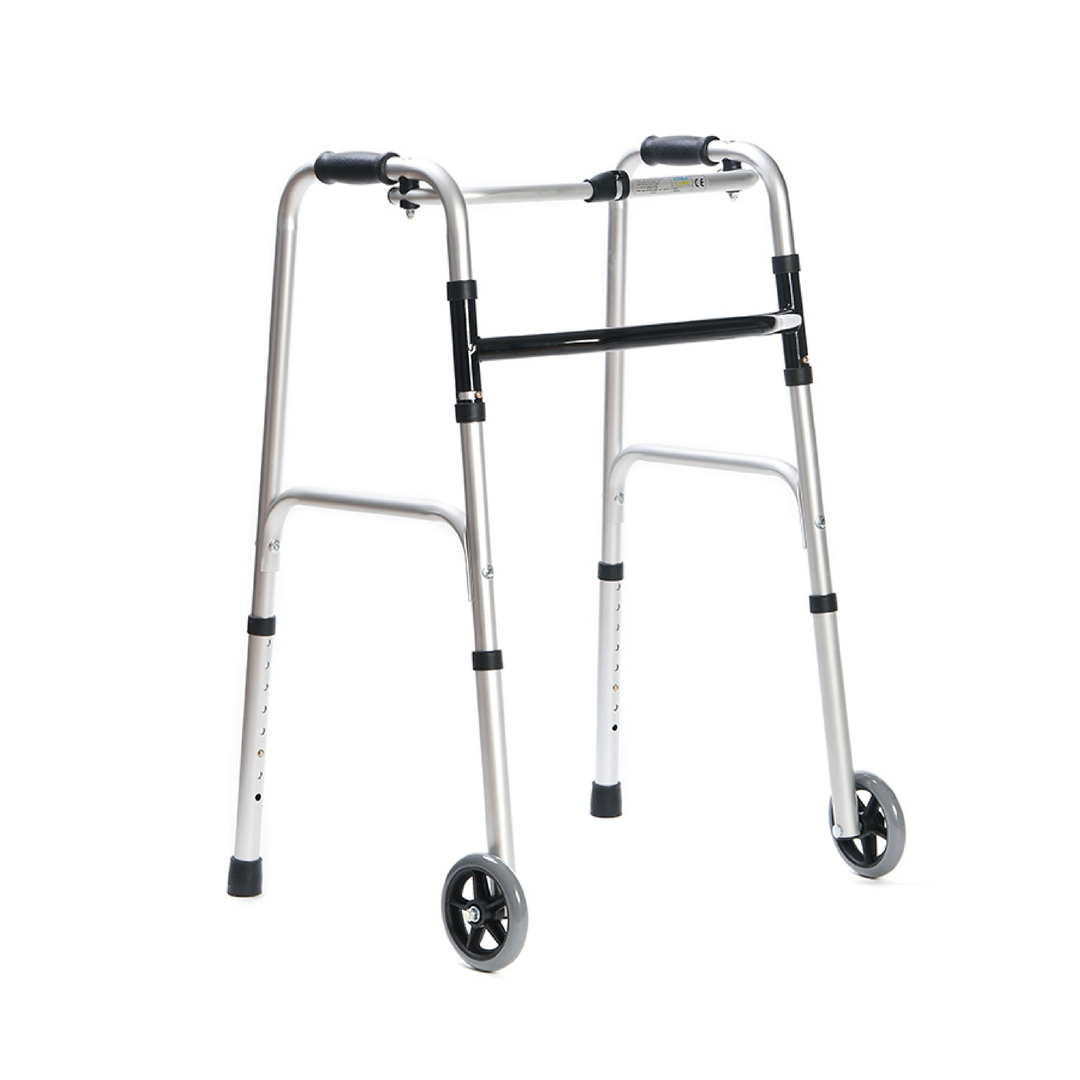 Promo | Déambulateur à 2 roues pliables, extensible