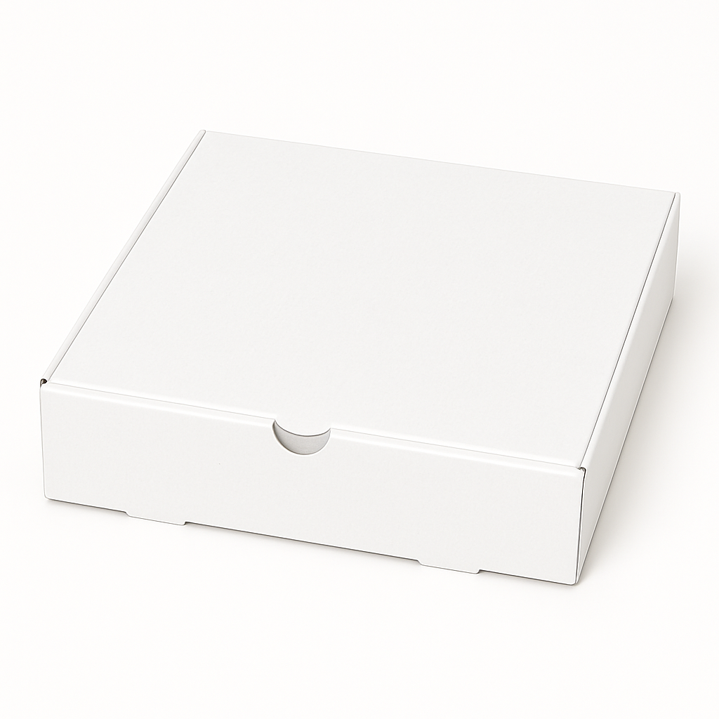 CATERING PLATTER BOXES - 12” x 10‘’ x 3’’ / WHITE WITHOUT WINDOW_0