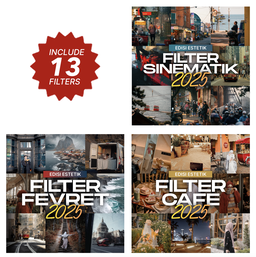 Edisi Cinematic 3 Kategori | 13 Filters