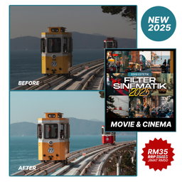 Edisi Cinematic 3 Kategori | 13 Filters