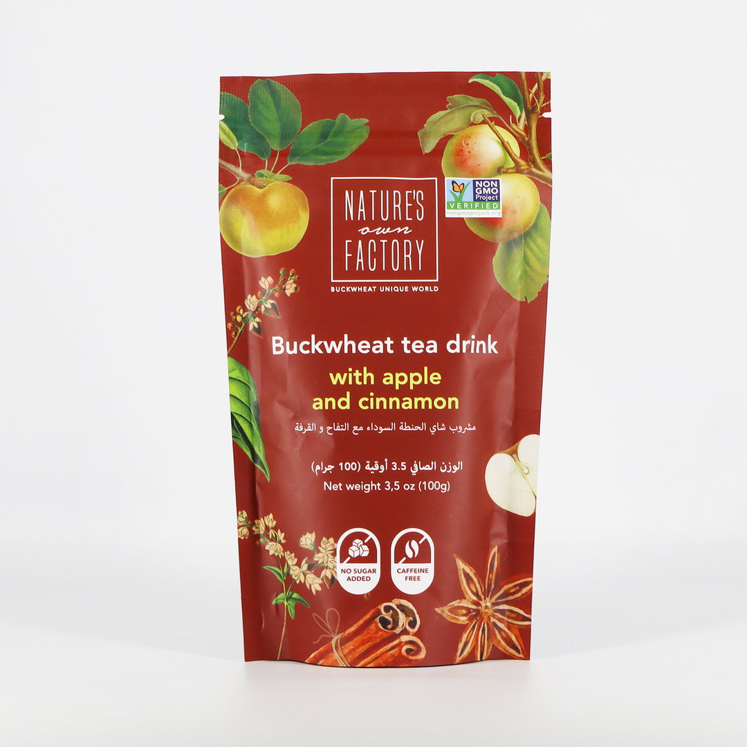 Nature's Own Factory Buckwheat Drink with Apple & Cinnamon 100g