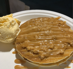 PEANUT BUTTER PANCAKES