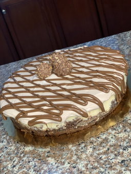 Cheesecake Nutella y Ferrero