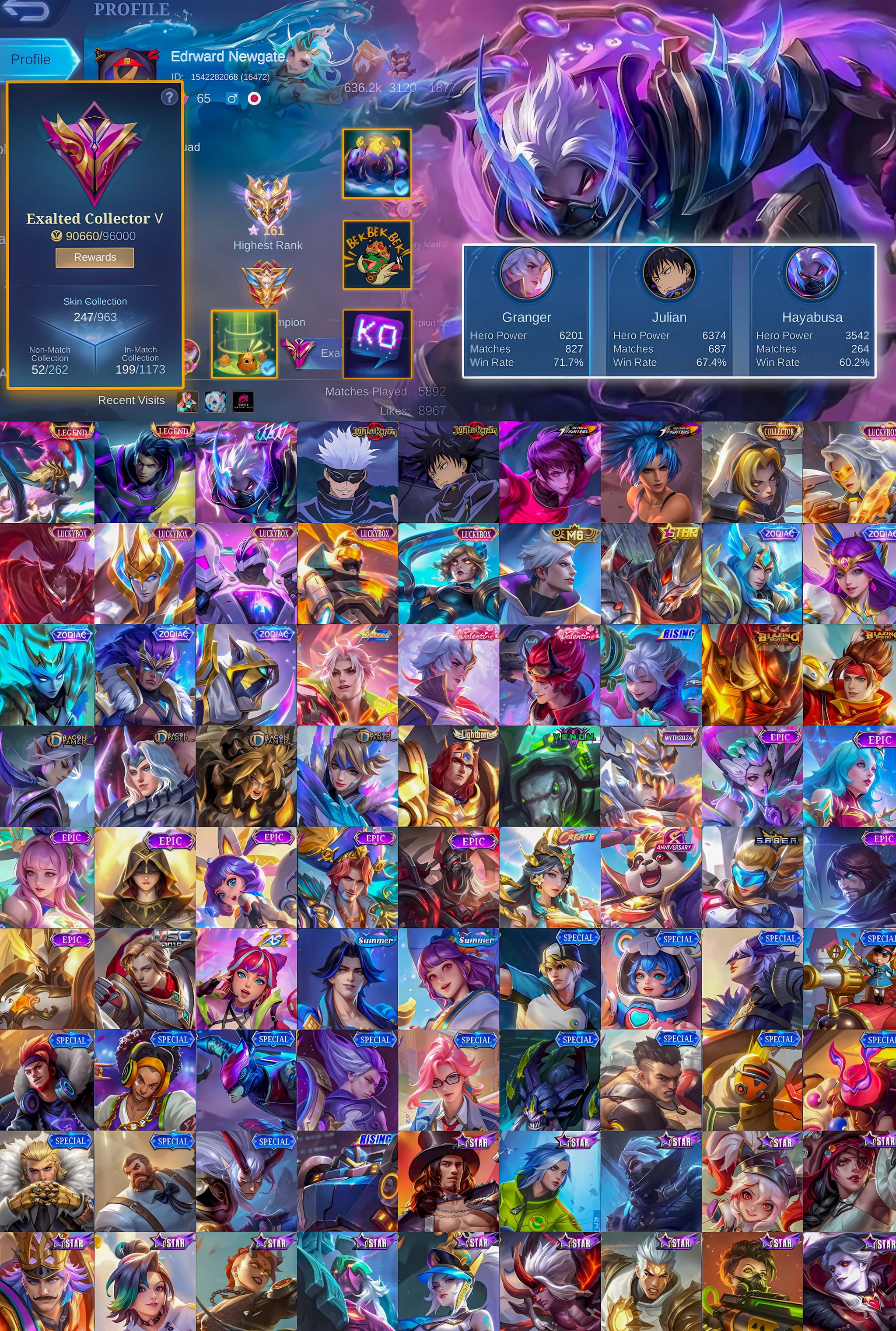 [JG Acc | Ling Collector] 344 Skins_0