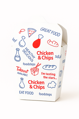 CHINESE TAKEOUT PAILS - FOODSTEPS - 947ml ( 32oz)