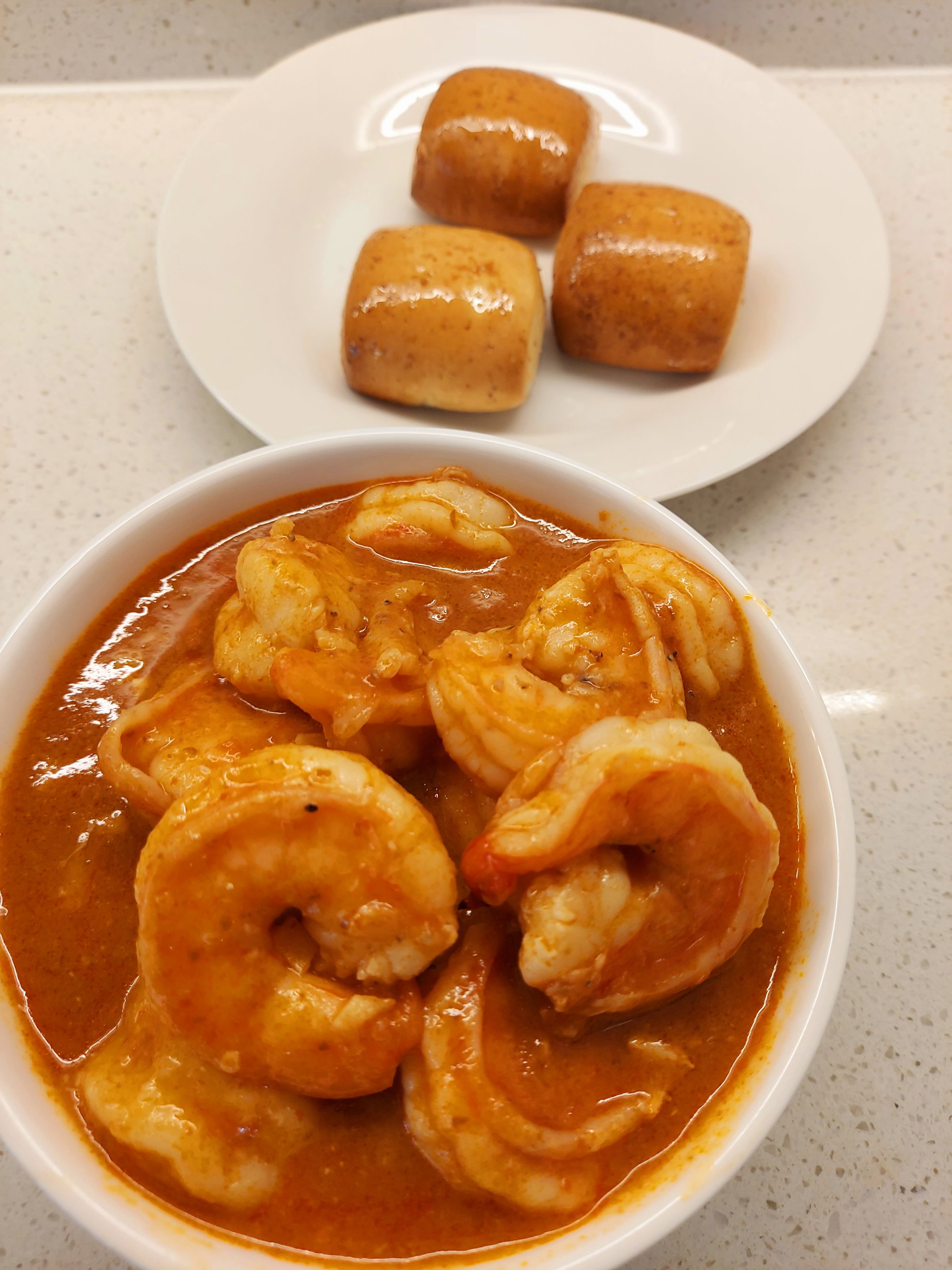 Chilli Prawn + Wholemeal Mantou_0
