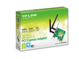 TP-Link 300Mbps Wireless N PCI Express Adapter (TL-WN881ND)