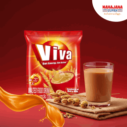 Viva Malted Food Drink Original Pouch 400g