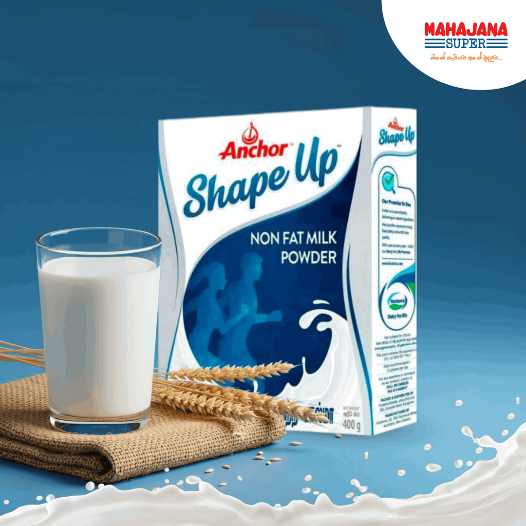 Anchor shape up non fat milk powder 400g