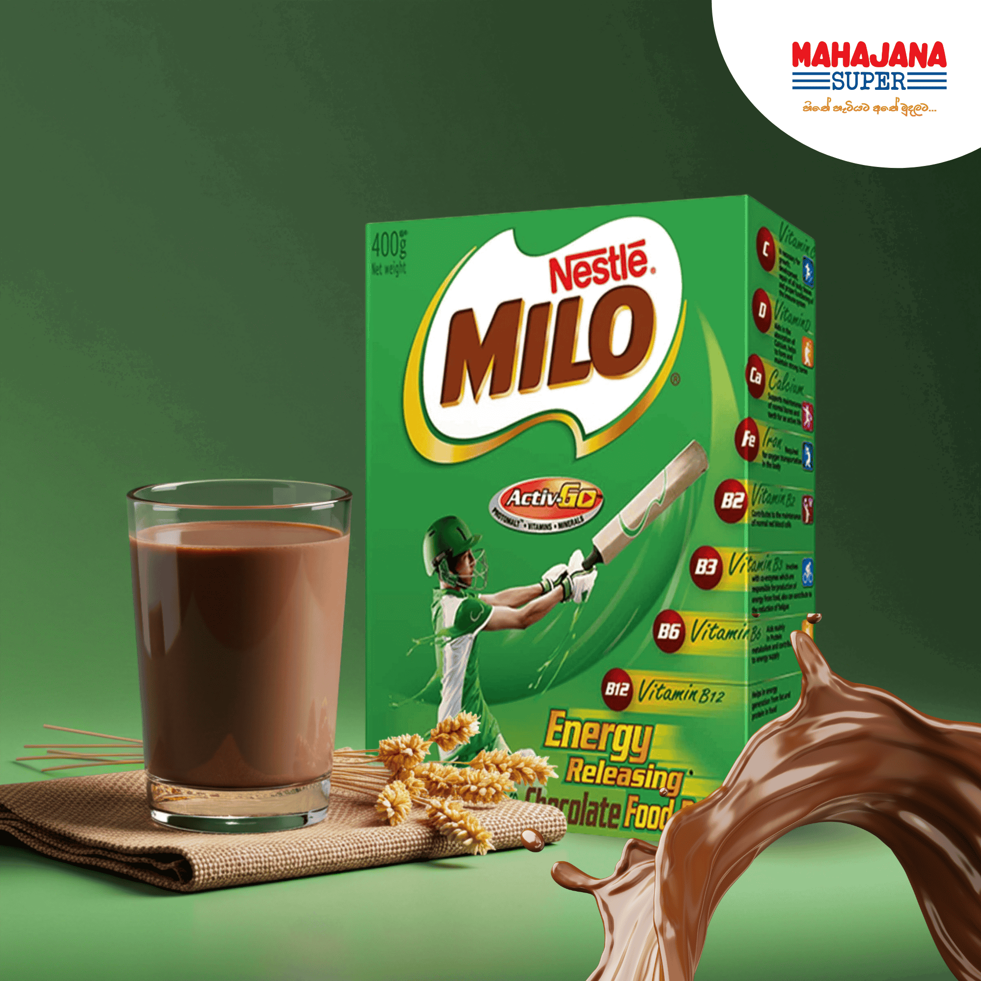 Milo Energy Food Drink 400g_0