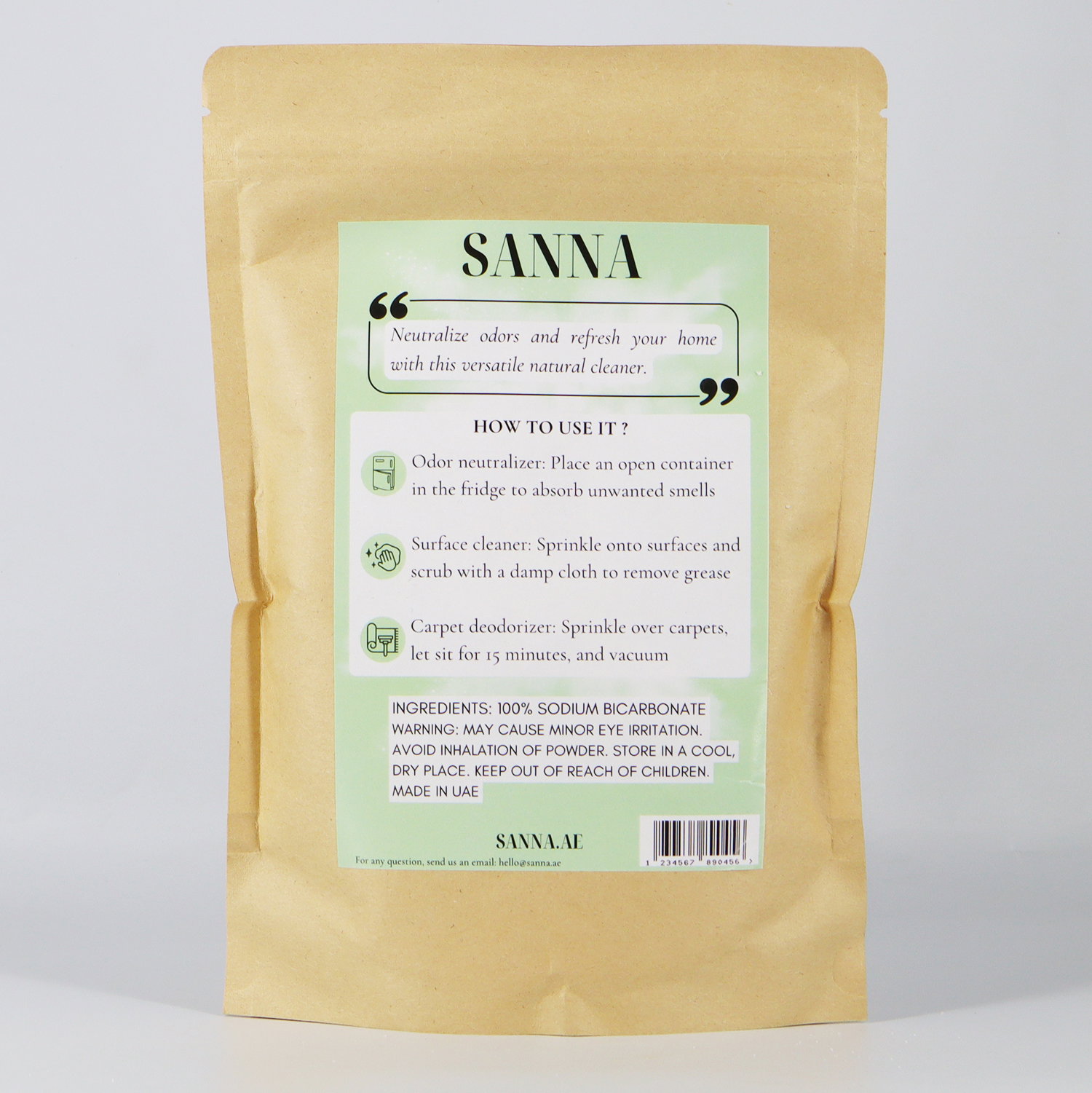 Sanna Sodium Bicarbonate 400g_1