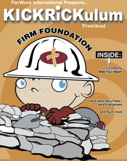 Firm Foundation  – 8 Weeks of Pre School for Lessons Children's Church