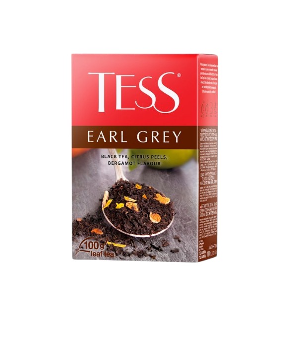  Чойи сиёх (чай чёрный)Tess 100гр. Earl Grey 