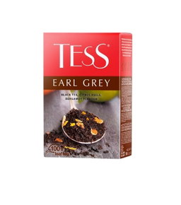  Чойи сиёх (чай чёрный)Tess 100гр. Earl Grey 
