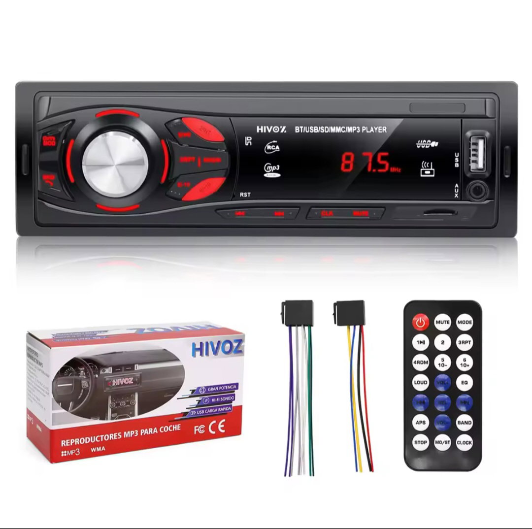HIVOZ Car Bluetooth Radio MP3 Multimedia Player _1