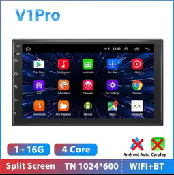 Android 7" Full Car Touch Screen Multimedia Player | SRNUBI