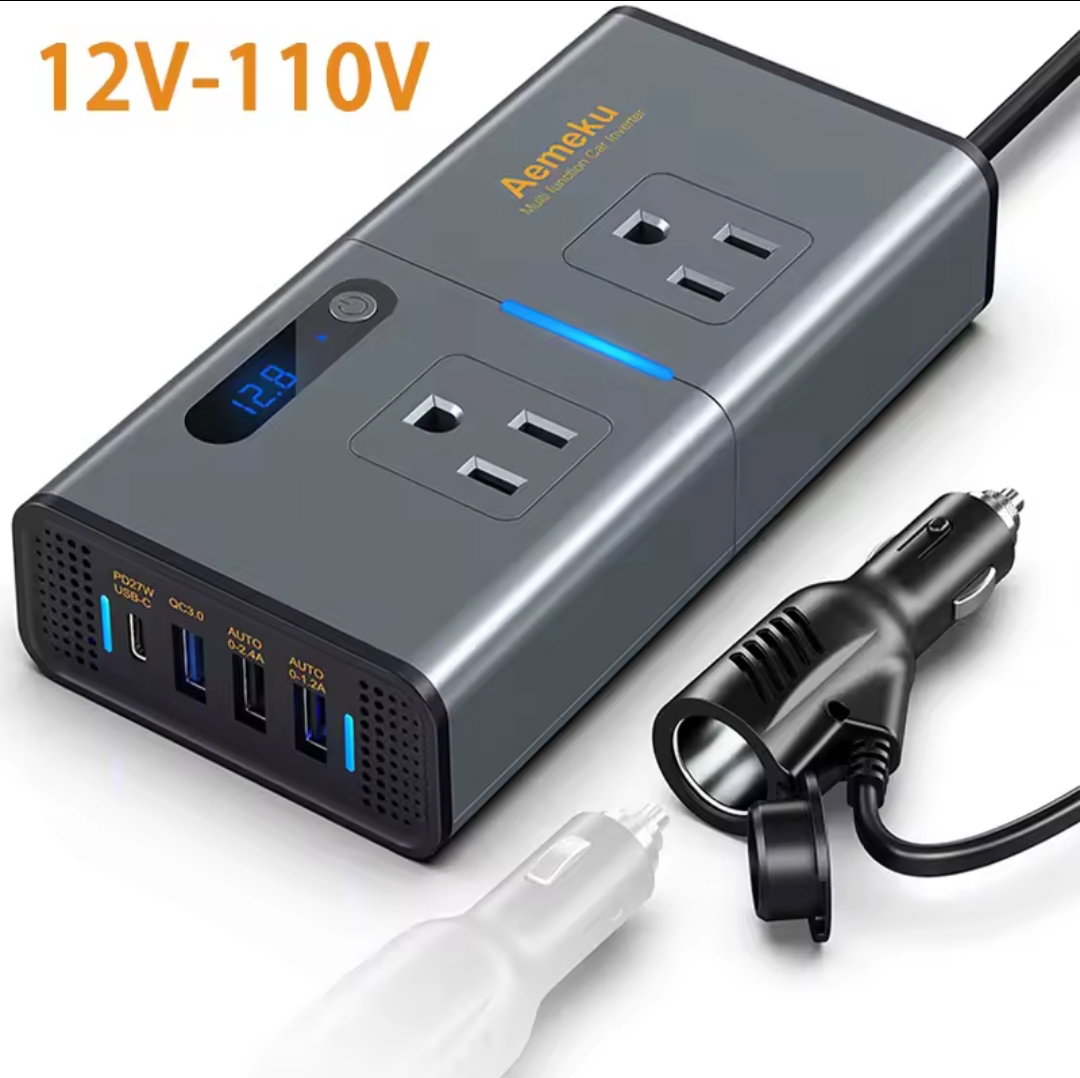 D.World 300W Multifunction Car Power Inverter _0