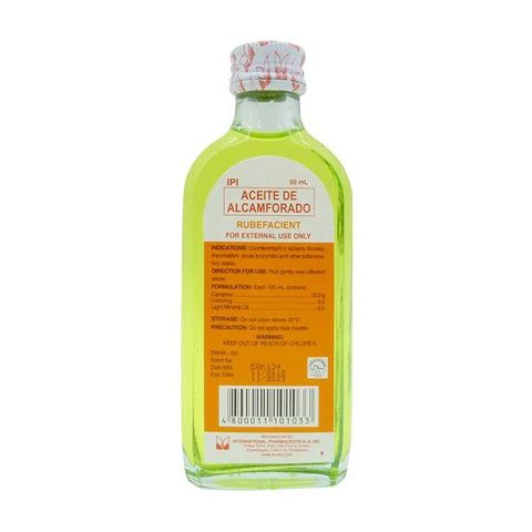 Aceite De Alcamforado 150ml_0