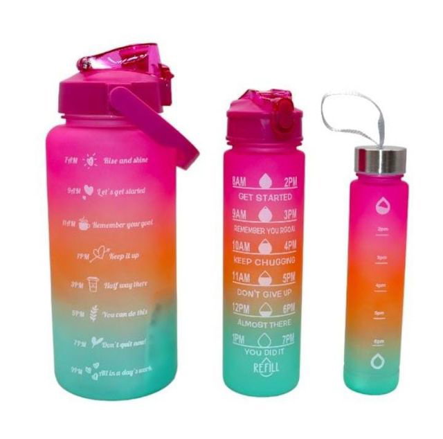 3 Set Motivation Water Bottles_5