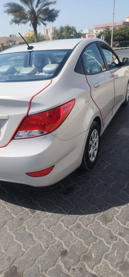 2016 White Hyundai Accent