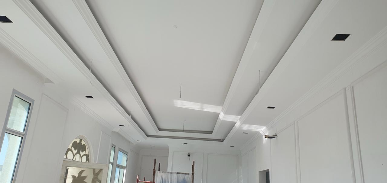 Gypsum Ceiling / Partion and Light Fixing_16