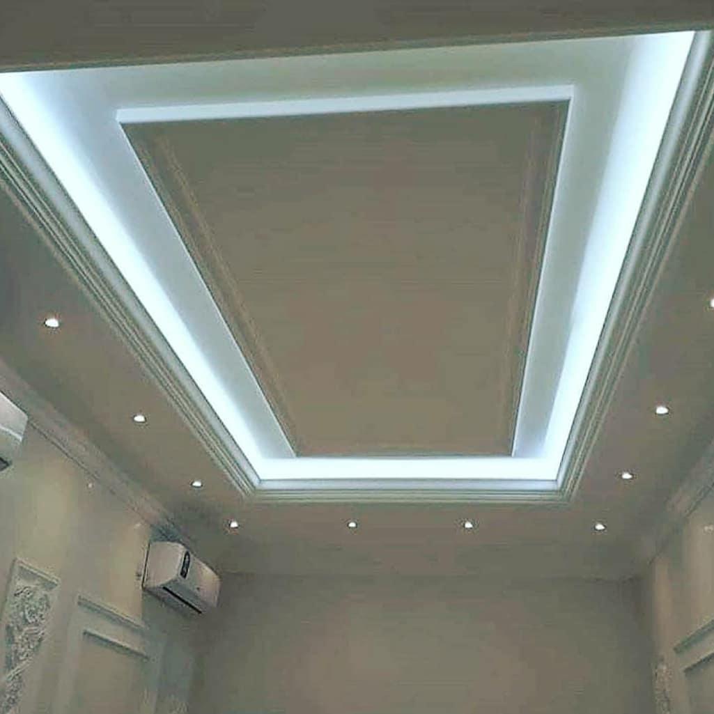 Gypsum Ceiling / Partion and Light Fixing_23