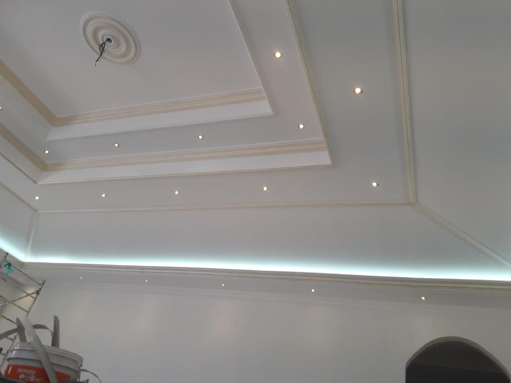Gypsum Ceiling / Partion and Light Fixing_24