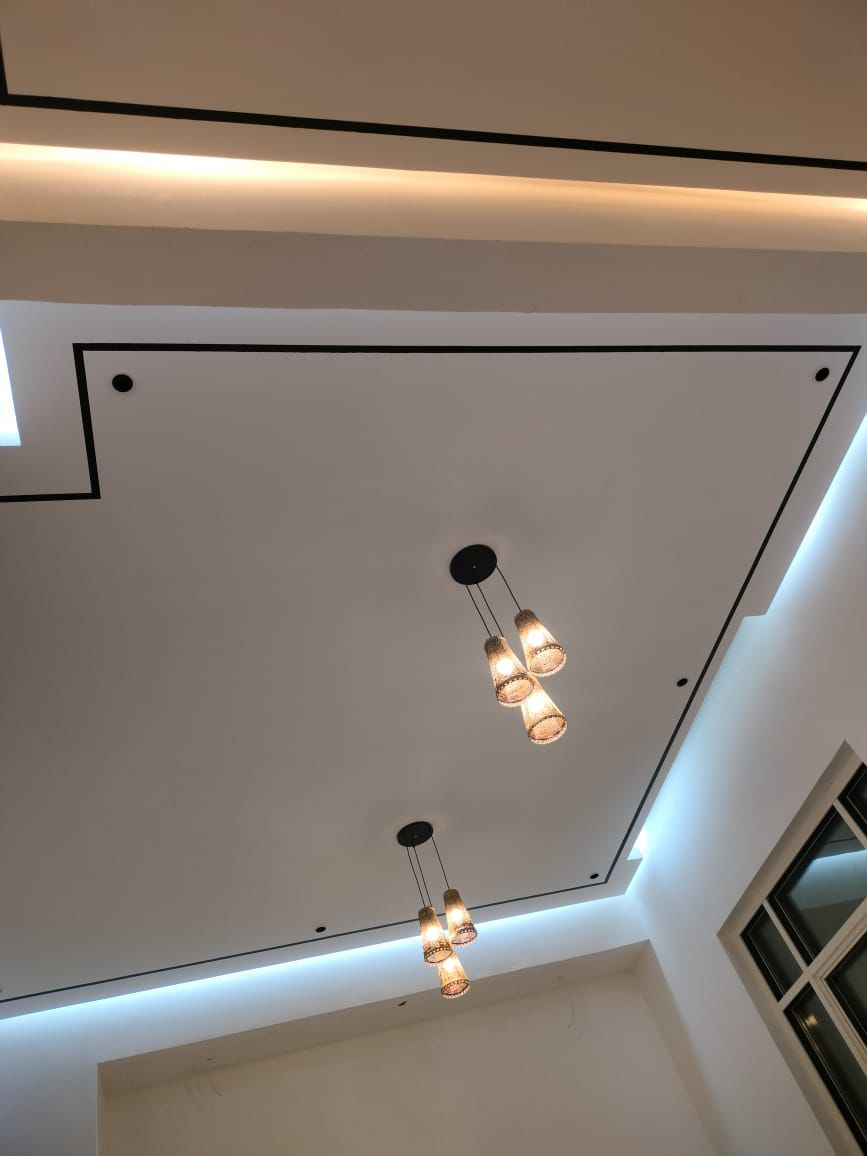 Gypsum Ceiling / Partion and Light Fixing_32