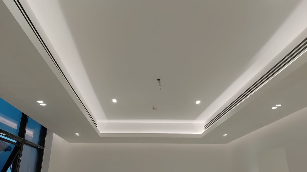 Gypsum Ceiling / Partion and Light Fixing_30