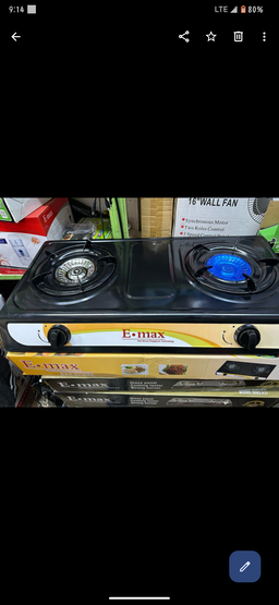 Emax gas cooker