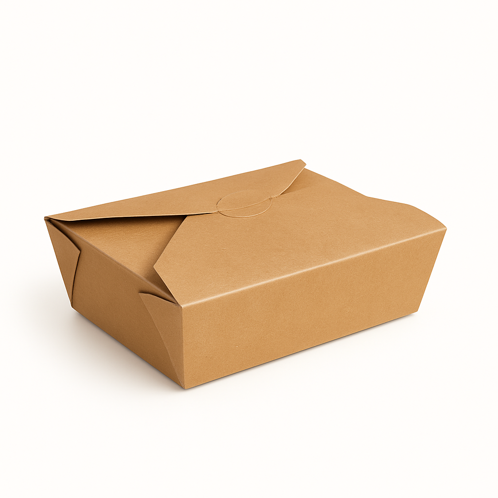 TAKEOUT LUNCH BOXES - ''KRAFT BROWN'' - 40oz | 1183ml_1