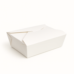 TAKEOUT LUNCH BOXES - ''PLAIN WHITE''/ 40oz - 1183m