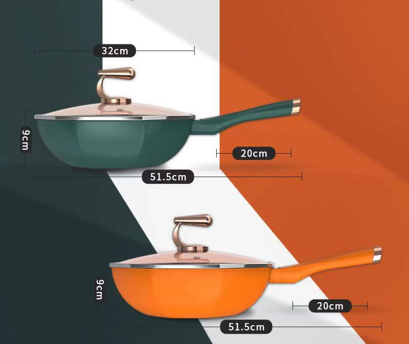 NONSTICK WOK 32CM COOKER _5