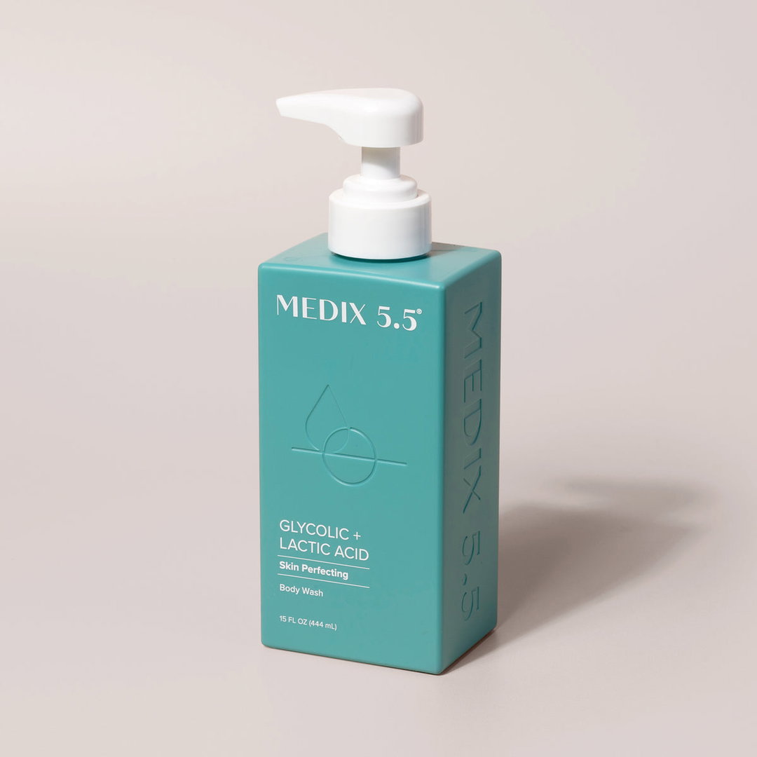 MEDIX 5.5 Gel Nettoyant Exfoliant Aux AHAs Acide Glycolique & Lactique