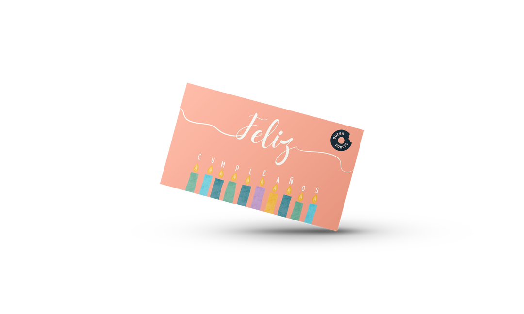 Tarjeta de Feliz Cumpleaños