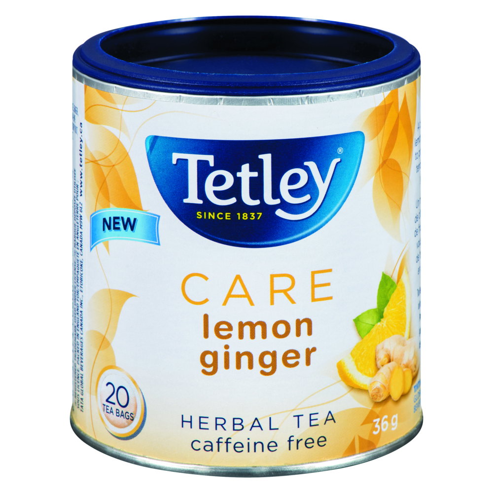 Tetley Lemon Ginger Herbal Tea