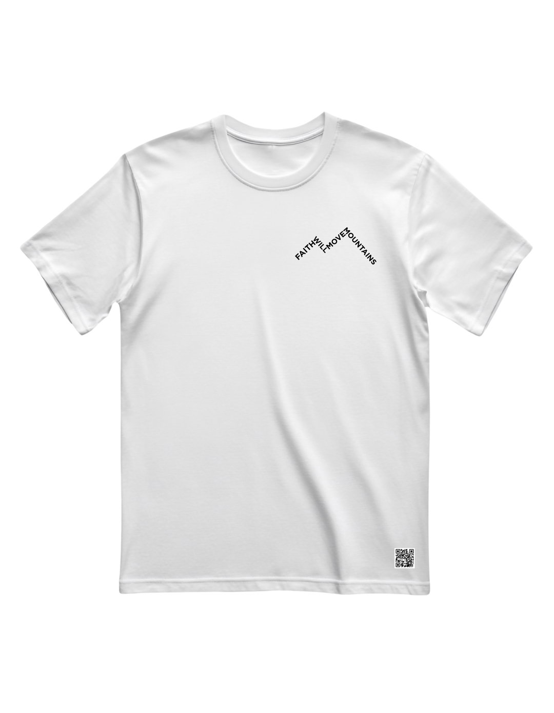 Faith will move mountains T-Shirt - 200gsm